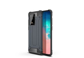 Lunso - Armor Guard hoes - Samsung Galaxy S20 Ultra - Donkerblauw