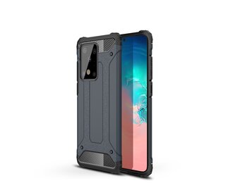 Lunso - Armor Guard hoes - Samsung Galaxy S20 Ultra - Donkerblauw