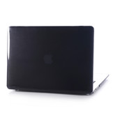 MacBook Pro 13 inch (2012-2015) cover case hoes - Glanzend Zwart - Model A1502 / A1425
