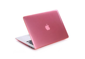 Lunso MacBook Pro 13 inch (2012-2015) cover hoes - case - Glanzend Lichtroze