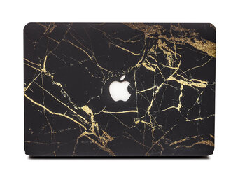 Lunso MacBook 12 inch cover hoes - case - Marble Nova