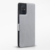 Slim wallet Grijs hoes voor de Samsung Galaxy A71