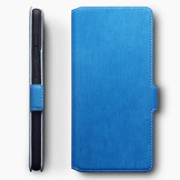 Slim wallet Lichtblauw hoes voor de Samsung Galaxy A71