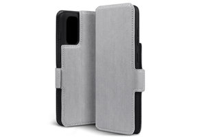 Qubits - slim wallet hoes - Samsung Galaxy S20 - Grijs