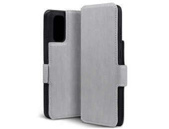 Qubits - slim wallet hoes - Samsung Galaxy S20 - Grijs