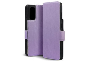 Qubits - slim wallet hoes - Samsung Galaxy S20 - Paars