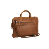 Harvey lederen tas Cognac voor 13 inch laptops