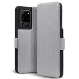Slim wallet Grijs hoes voor de Samsung Galaxy S20 Ultra
