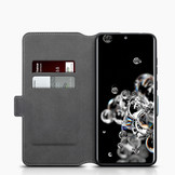 Slim wallet Lichtblauw hoes voor de Samsung Galaxy S20 Ultra
