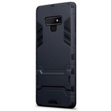 Double Armor Layer hoes zwart met stand voor de Samsung Galaxy S20 Ultra