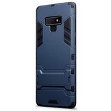 Double Armor Layer hoes Blauw met stand voor de Samsung Galaxy S20 Ultra