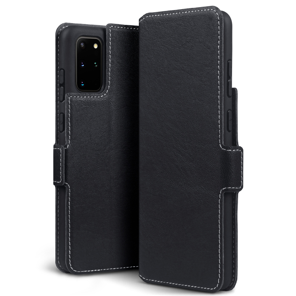 Slim wallet Zwart hoes voor de Samsung Galaxy S20 Plus