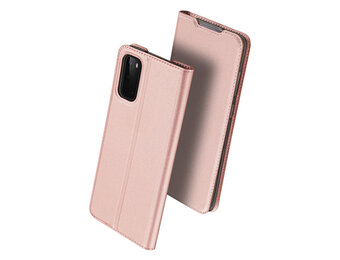 Dux Ducis - pro serie slim wallet hoes - Samsung Galaxy S20 - Rose Goud