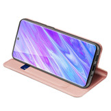 Pro serie slim wallet Rose Goud  hoes voor de Samsung Galaxy S20