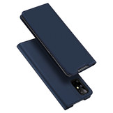 Pro serie slim wallet Blauw hoes voor de Samsung Galaxy S20 Plus