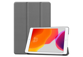 3-Vouw sleepcover hoes - iPad 10.2 inch (2019/2020/2021) - Grijs