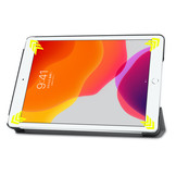 3-Vouw sleepcover hoes Grijs voor de iPad 10.2 inch 2019, iPad 10.2 inch 2020 en iPad 10.2 inch 2021