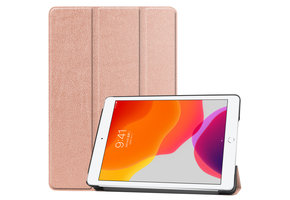 3-Vouw sleepcover hoes - iPad 10.2 inch (2019/2020/2021) - Rose Goud
