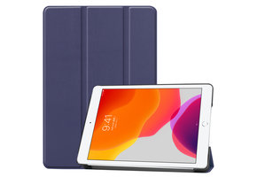 3-Vouw sleepcover hoes - iPad 10.2 inch 2019 / 2020  / 2021 - Blauw