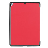 3-Vouw sleepcover hoes Rood voor de iPad 10.2 inch 2019, iPad 10.2 inch 2020 en iPad 10.2 inch 2021