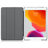 3-Vouw sleepcover hoes Don't Touch voor de iPad 10.2 inch 2019, iPad 10.2 inch 2020 en iPad 10.2 inch 2021