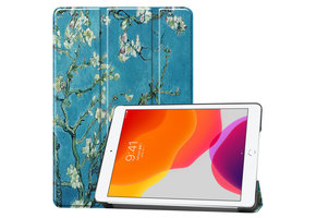 3-Vouw sleepcover hoes - iPad 10.2 inch (2019/2020/2021) - Van Gogh Amandelboom