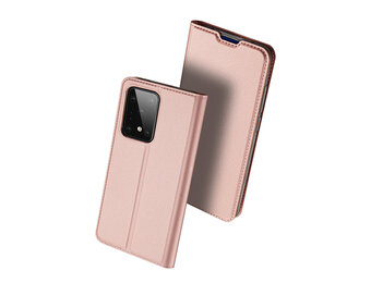 Dux Ducis - pro serie slim wallet hoes - Samsung Galaxy S20 Ultra - Roze Goud