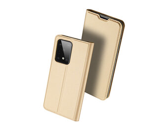 Dux Ducis - pro serie slim wallet hoes - Samsung Galaxy S20 Ultra - Goud