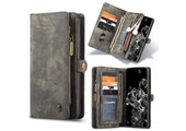Caseme - vintage 2 in 1 portemonnee hoes - Samsung Galaxy S20 - Grijs