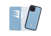 NorthLife iPhone 11 Pro - Leren Afneembare 2-in-1 bookcase telefoonhoes - Lichtblauw
