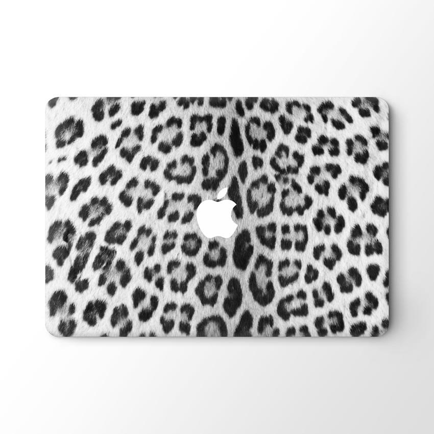 Leopard White vinyl sticker voor de MacBook Pro 16 inch (2019)