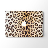 Leopard Brown vinyl sticker voor de MacBook Pro 16 inch (2019)