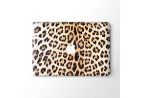 Lunso MacBook Pro 16 inch (2019) vinyl sticker - Leopard Brown