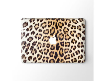 Lunso MacBook Pro 16 inch (2019) vinyl sticker - Leopard Brown