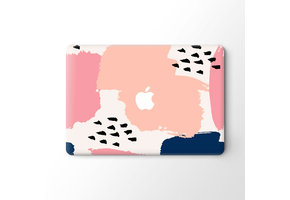 Lunso MacBook Pro 16 inch (2019) vinyl sticker - Memphis Pastel