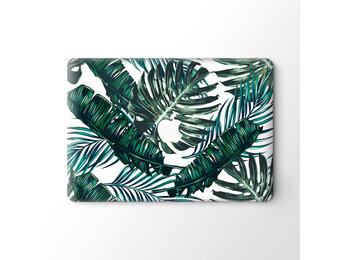 Lunso MacBook Pro 16 inch (2019) vinyl sticker - Green Leaves