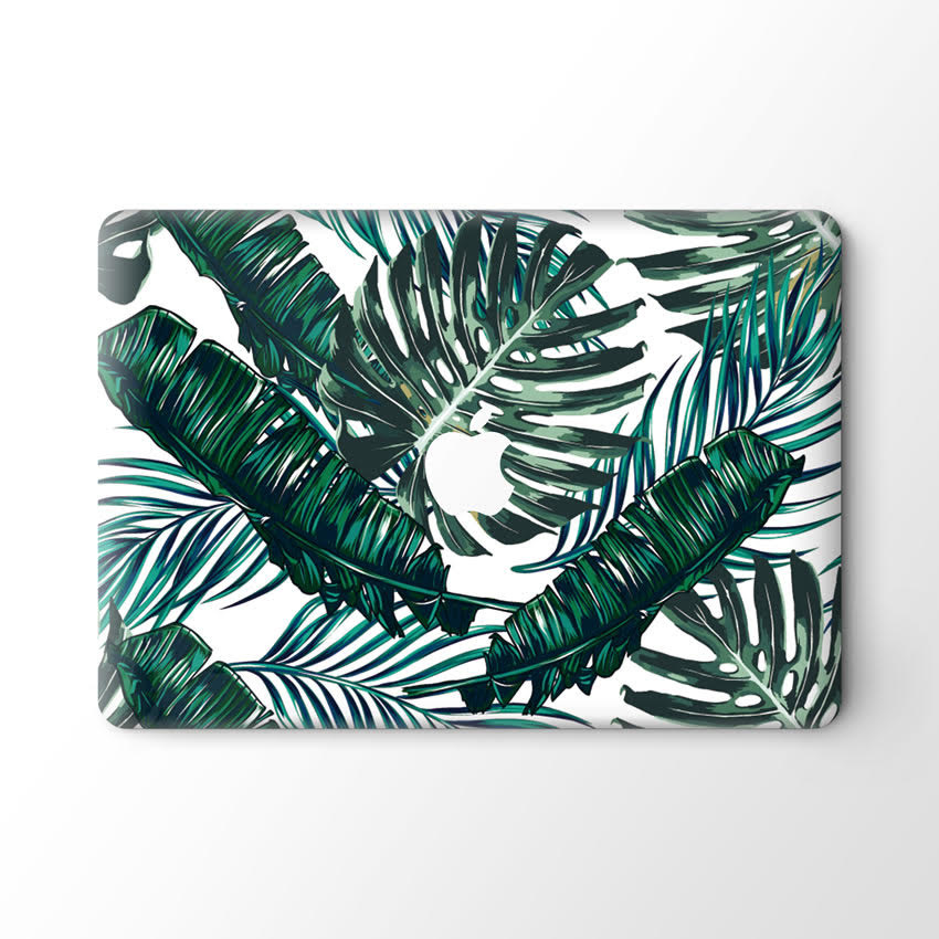 Green Leaves vinyl sticker voor de MacBook Pro 16 inch (2019)