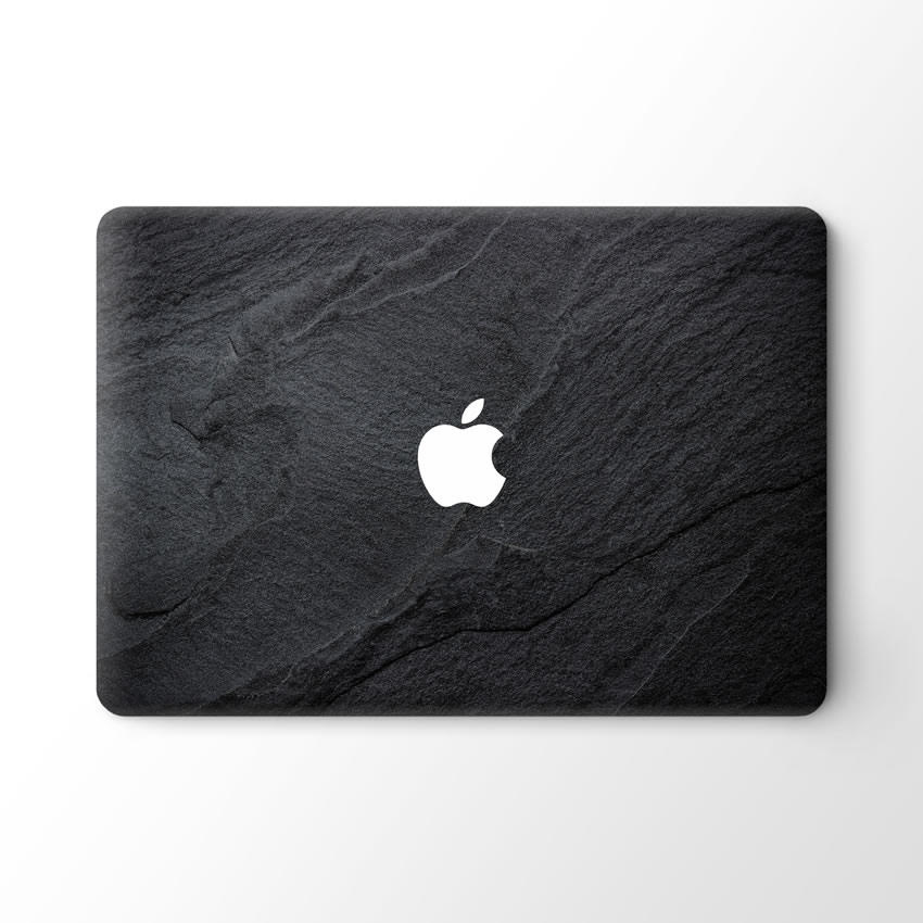 Lunso - vinyl sticker - MacBook Pro 16 inch (2019) - Black Stone