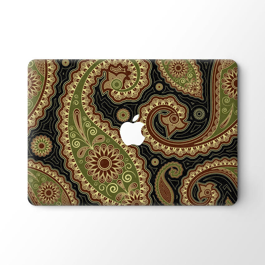 Paisley vinyl sticker voor de MacBook Pro 16 inch (2019)