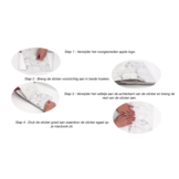 Kolibrie vinyl sticker voor de MacBook Pro 16 inch (2019)