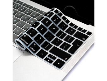 (EU) Keyboard bescherming - MacBook Air / Pro Retina (2012-2015) - Zwart