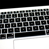 (EU) Keyboard bescherming Zwart voor de oude MacBook Air en Pro Retina (2012-2015)