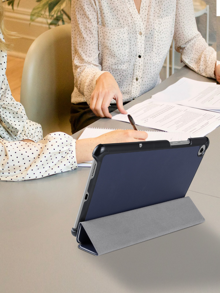 3-Vouw sleepcover hoes Galaxy voor de Lenovo Tab M10 FHD Plus (x606F)