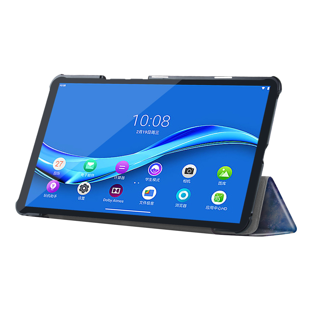 3-Vouw sleepcover hoes Galaxy voor de Lenovo Tab M10 FHD Plus (x606F)