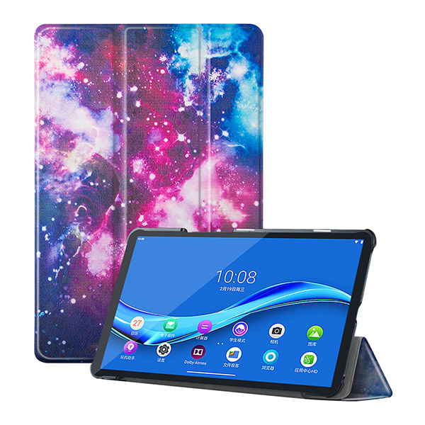3-Vouw sleepcover hoes Galaxy voor de Lenovo Tab M10 FHD Plus (x606F)