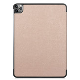 3-Vouw sleepcover hoes Goud voor de iPad Pro 11 inch (2020)