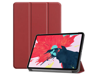 3-Vouw sleepcover hoes - iPad Pro 11 inch (2020) - Bordeaux Rood