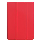 3-Vouw sleepcover hoes Rood voor de iPad Pro 12.9 inch (2020)