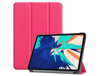 3-Vouw sleepcover hoes - iPad Pro 12.9 inch (2020) - Roze