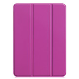 3-Vouw sleepcover hoes Paars voor de iPad Pro 12.9 inch (2020)